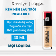 Kem Nền Mịn Nhẹ Lâu Trôi L'Oreal Paris Infallible 24h Fresh Wear Liquid Foundation 30ml - Rosslyn - Rosslyn-vn