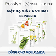 Mặt Nạ Giấy Dưỡng Da Nature Republic Real Nature Mask Sheet 23ml - Rosslyn - Rosslyn-vn