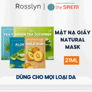 Mặt Nạ Giấy Dưỡng Da the SAEM Natural Mask Sheet 21ml - Rosslyn - Rosslyn-vn