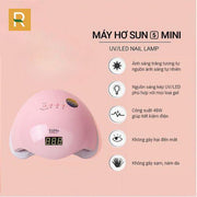 Tính Năng Máy Hơ Gel Mini SUN 5 UV/LED 48W Giúp Làm Khô Sơn Nhanh Chóng Và An Toàn Cho Sức Khỏe