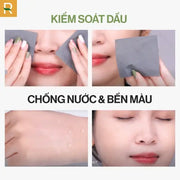 Phấn nước trang điểm GLAMRR Q VEGAN SUPER COVER CUSHION 15g - Rosslyn