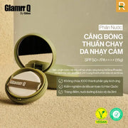 Phấn nước trang điểm GLAMRR Q VEGAN SUPER GLOW CUSHION 15g - Rosslyn