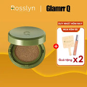 Phấn nước trang điểm GLAMRR Q VEGAN SUPER GLOW CUSHION 15g - Rosslyn