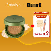 Phấn nước trang điểm GLAMRR Q VEGAN SUPER COVER CUSHION 15g - Rosslyn