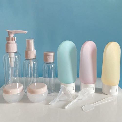 Set 11 lọ chiết mỹ phẩm nhỏ gọn, tiện lợi dễ mang theo khi đi du lịch - QT134 - Rosslyn