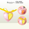 Set 2 mút hình trái tim màu hồng cam - DC59 - Rosslyn