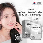 Mặt Nạ Beta Arbutin Dưỡng Trắng, Làm Đều Màu Da Foodaholic Beta Arbutin Whitening Premium Mask (23ml) - FD000010 - Rosslyn