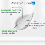 Sữa Rửa Mặt Dưỡng Ẩm, Làm Sạch Sâu Dành Cho Da Thường & Da Khô CeraVe Hydrating Cleanser - Rosslyn - Rosslyn-vn