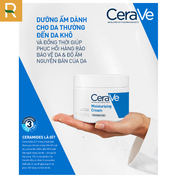 Kem dưỡng ẩm phục hồi chuyên sâu và giữ da ẩm mịn suốt 48H CERAVE MOISTURISING CREAM 340G - CR000007 - Rosslyn