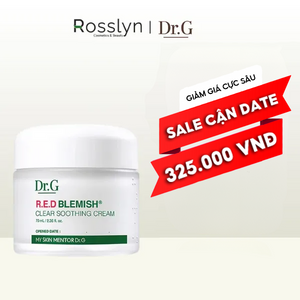 [Date 15/03/2026] Kem Dưỡng Ẩm Và Phục Hồi Sâu Cho Da Dr.G R.E.D Blemish Clear Soothing Cream 70ml - DR000001 - Rosslyn