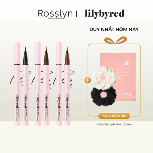 Bút Kẻ Mắt Nước Siêu Mảnh, Chống Trôi Lilybyred am9 to pm9 Survival Penliner - Rosslyn