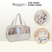 Túi đựng mỹ phẩm du lịch size vừa màu kem - DC83 - Rosslyn