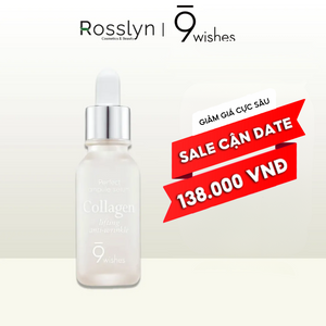 [Date 13/02/2026] Tinh Chất Chống Lão Hóa Và Nếp Nhăn Da Mặt 9 Wishes Ultimate Collagen Ampule Serum 25ml - WI000004 - Rosslyn