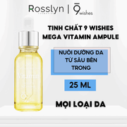Tinh Chất Dưỡng Sáng Da Chống Lão Hoá 9 Wishes Mega Vitamin Ampule Serum 25ml - WI000006 - Rosslyn - Rosslyn-vn