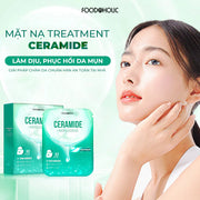 Mặt Nạ Ceramide Làm Dịu, Phục Hồi Da Mụn Foodaholic Ceramide Ample Treatment Mask (23ml) - FD000016 - Rosslyn