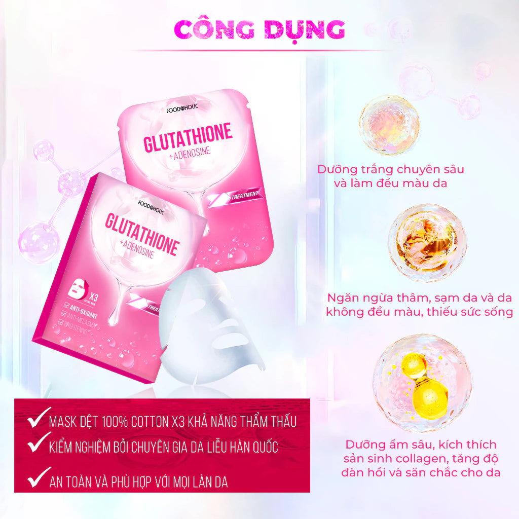 glutathione mt n Dng Trng Sur.Medic Super 100 Bright Mask Qu Tng Hn Quc Mt N Sur.Medic+ Tinh Cht