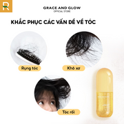 Xịt dưỡng tóc Grace & Glow Daisy Hair Vitamin Mist hương nước hoa với Keratin chống xơ rối 100ml - GG000011 - Rosslyn